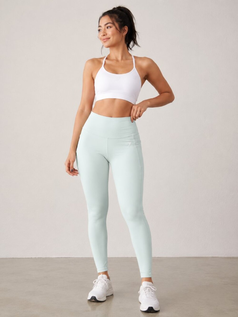 Gymshark Women's Pistachio Ice Cream Dreamy 2.0 Training Leggings Size S